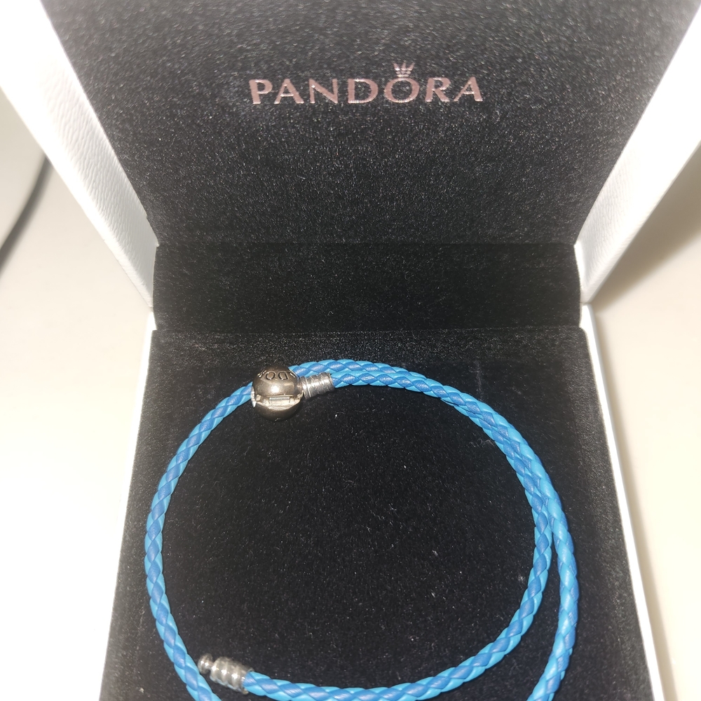Pandora Blue Braided Bracelet